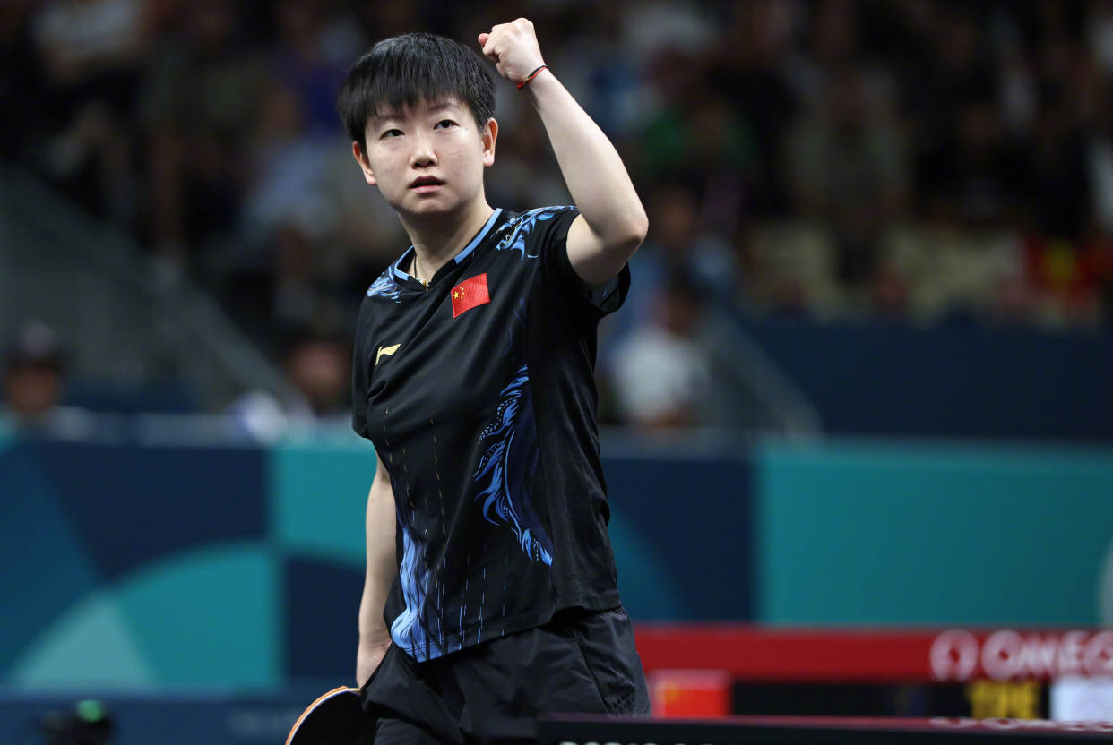孙颖莎击败早田希娜,挺进2024巴黎奥运会乒乓球女单决赛!