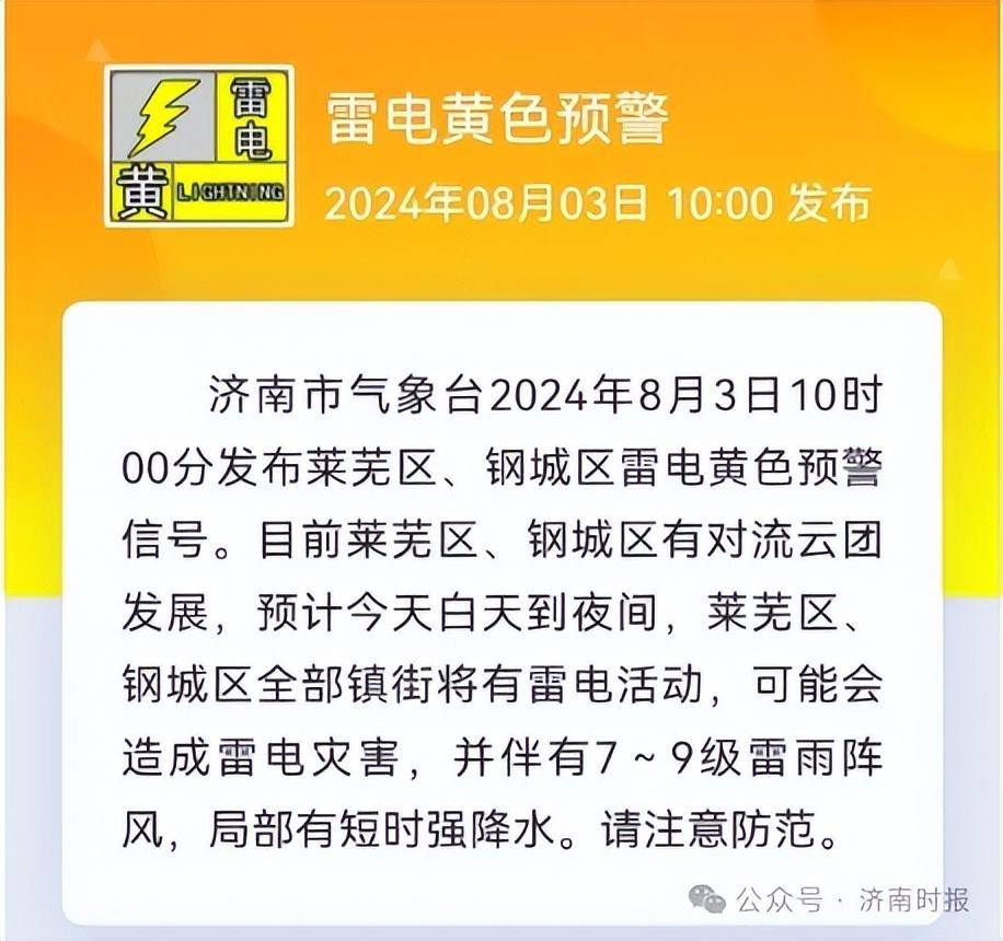 天气很快要变！雷阵雨+7~9级风今夜到，接下来还有中到大雨，济南最新预报；山东局部有暴雨