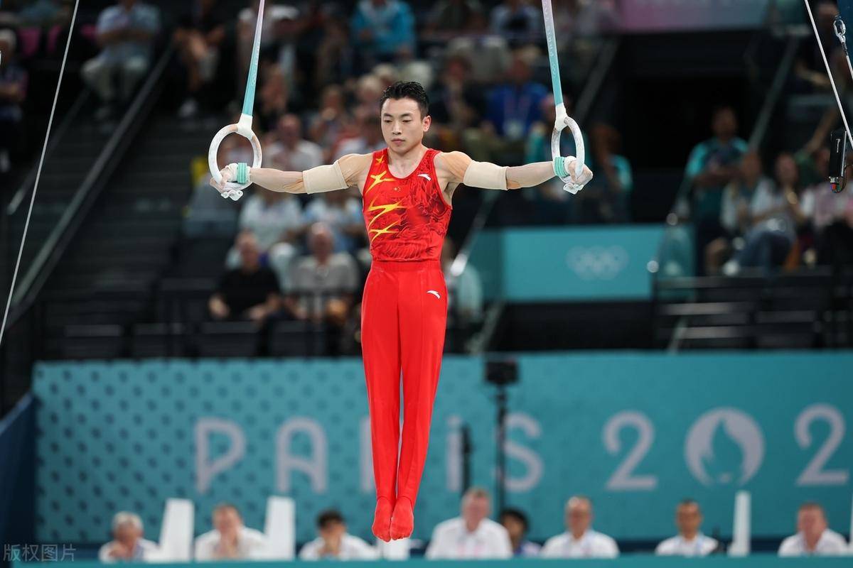 为中国队出战的选手是被网友戏称为"吊环常威"的刘洋,以及东京奥运会