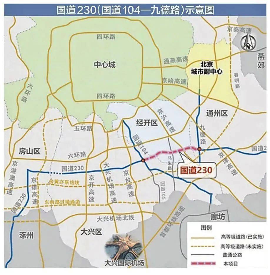 串联大兴新城与城市副中心,北京南六环外新添"交通大动脉"