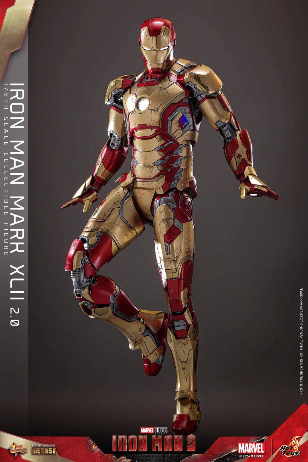 新品预定~ HOTTOYS HT MMS758 MMS759 钢铁侠3 Mark42 MK42 2.0 合金_搜狐网, image size:1080x1619