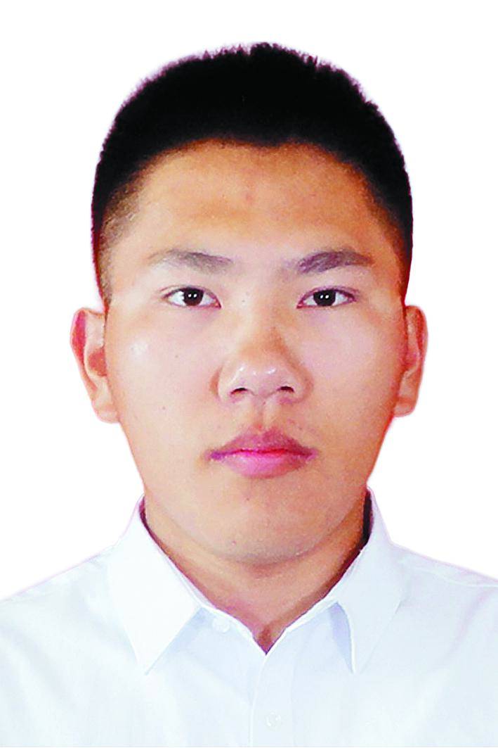 王志豪,男,汉族,2003年11月出生,中共预备党员,2020年进入皖江工学院