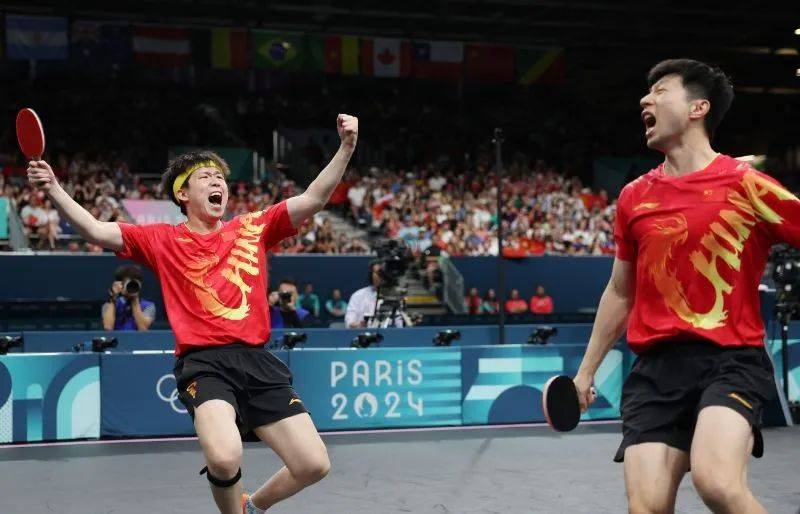 奥运五连冠!中国队夺得乒乓球男子团体金牌