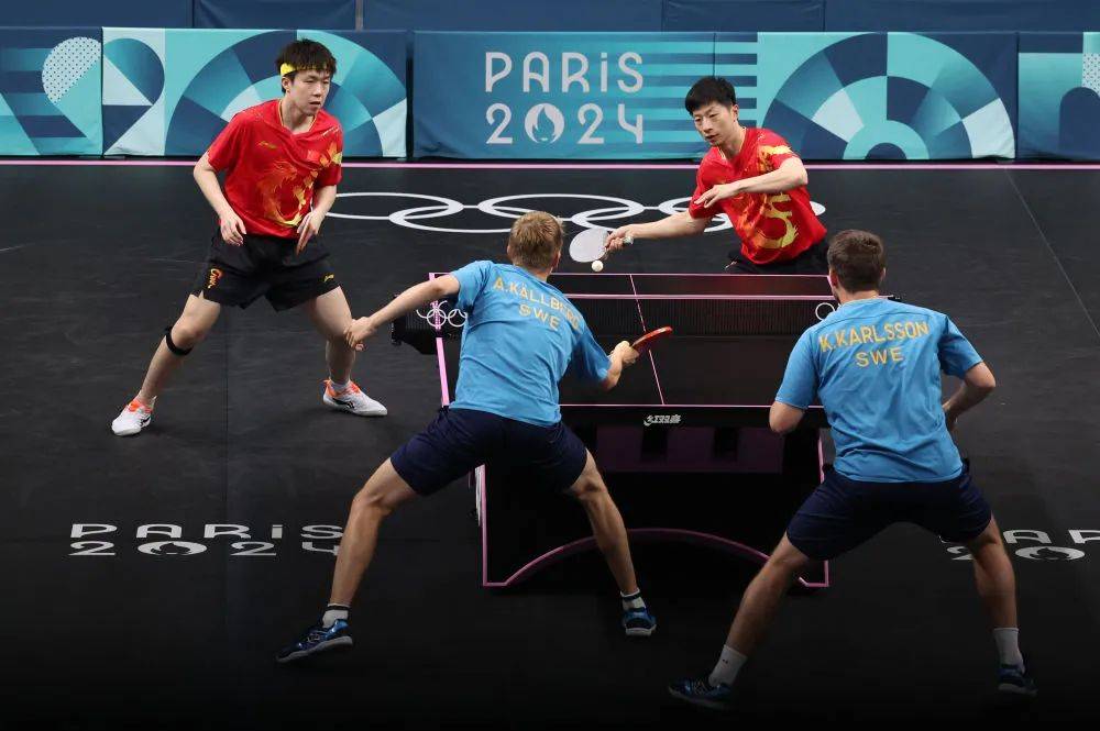 奥运五连冠!中国队夺得乒乓球男子团体金牌