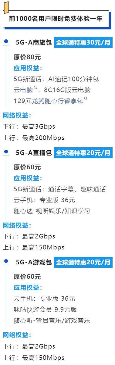 中国移动 5.5G 套餐月费被曝最高 399 元、网速权益包 20 元/月起-中国移动5g数据流量费