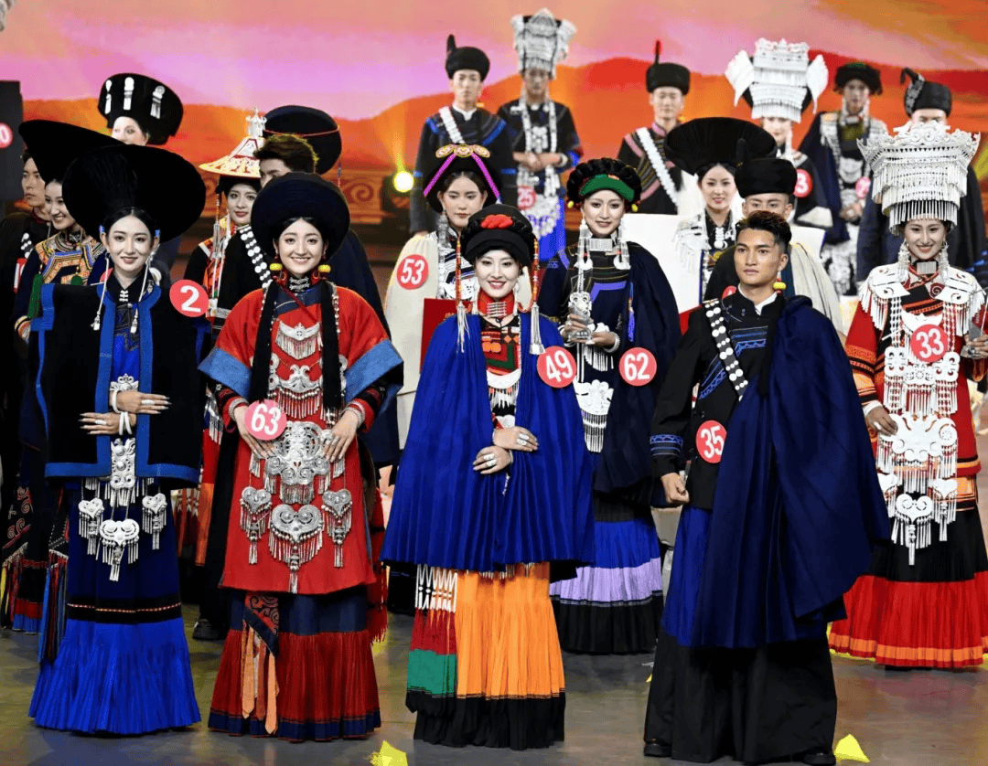 "金索玛""金鹰"出炉!2024凉山彝族火把节传统选美收官