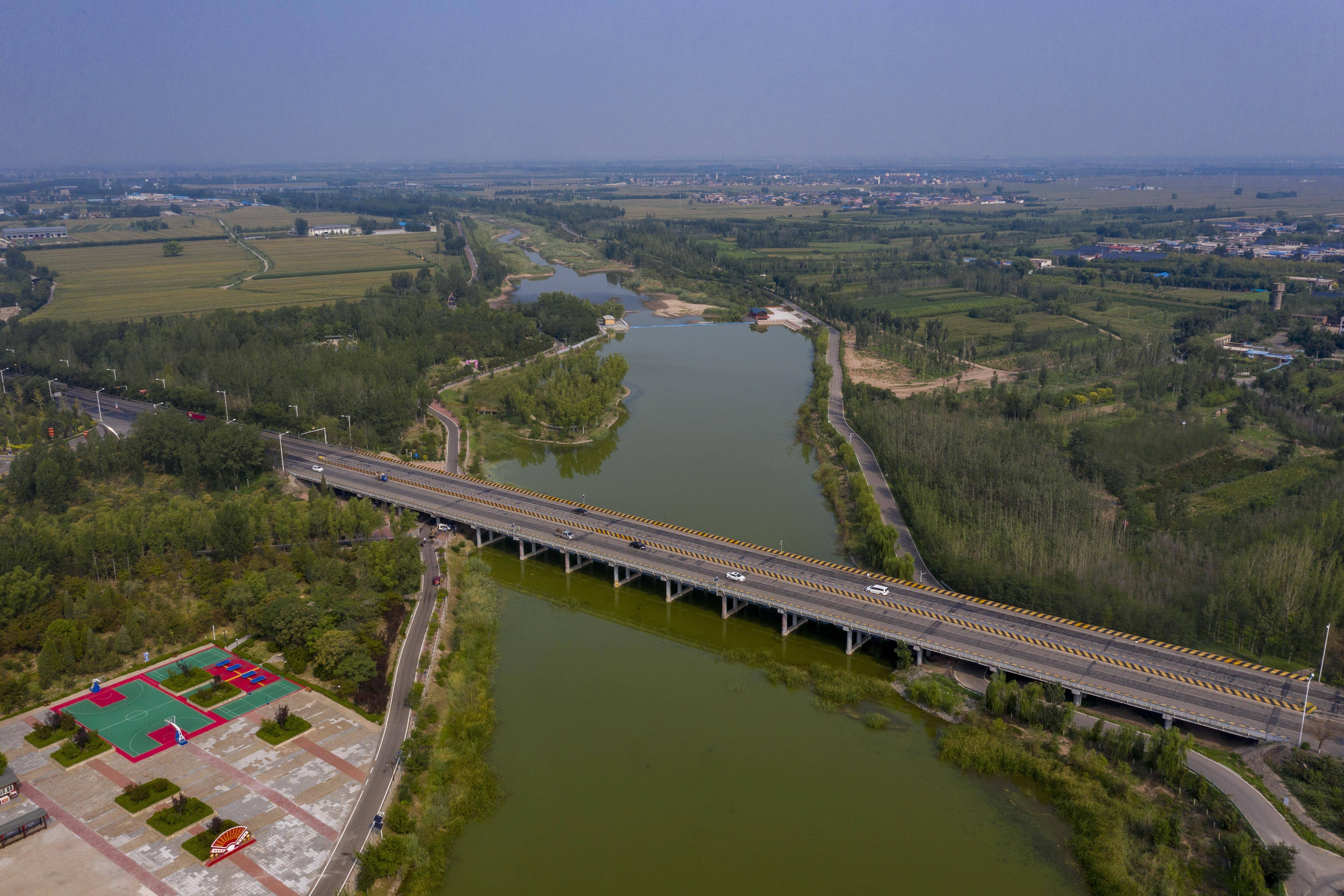 即墨王圈水库湿地公园图片