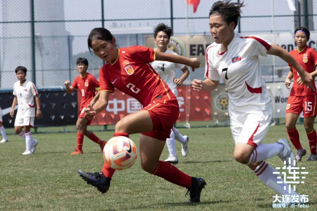揭幕战中,中国u15女足国家队迎战朝鲜u15女足国家队,开局阶段,朝鲜队