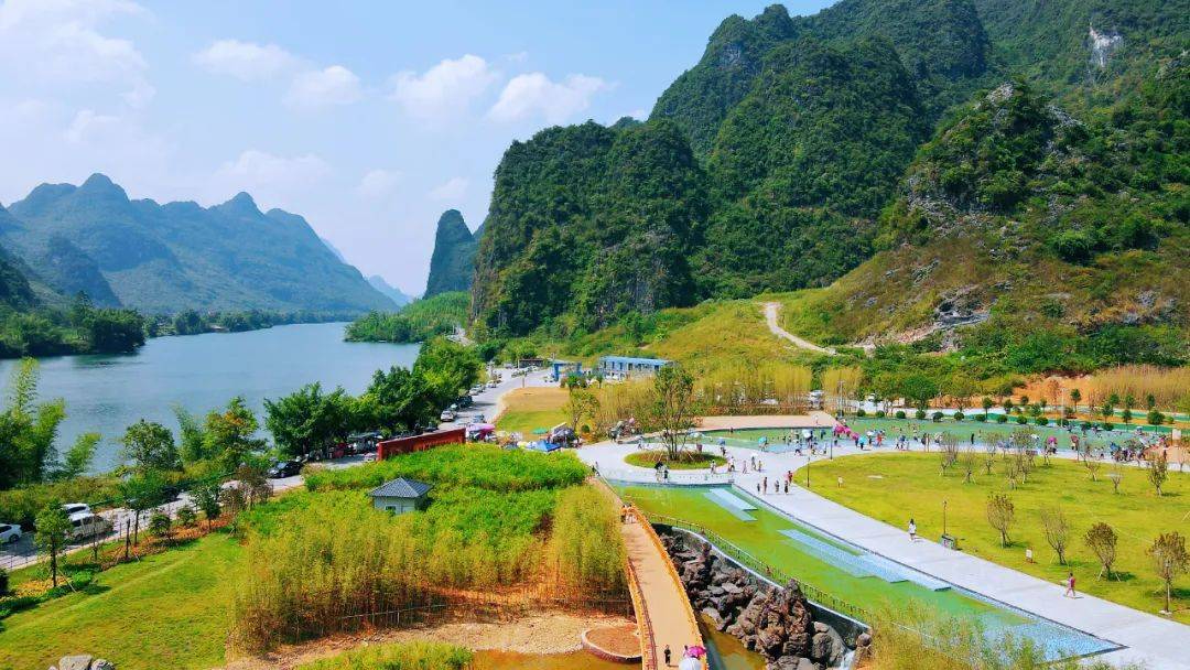 跟着环广西公路自行车世界巡回赛,游来宾呀~