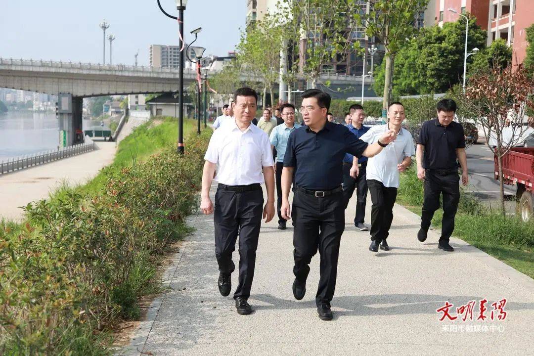 省生态环境厅副厅长马超,衡阳市委副书记,耒阳市委书记赖馨正,衡阳市