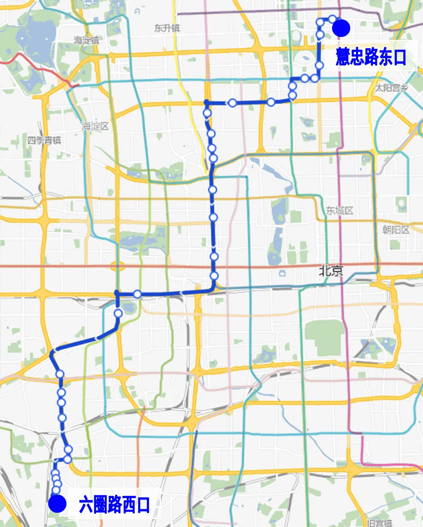 北京公交409路线路图图片