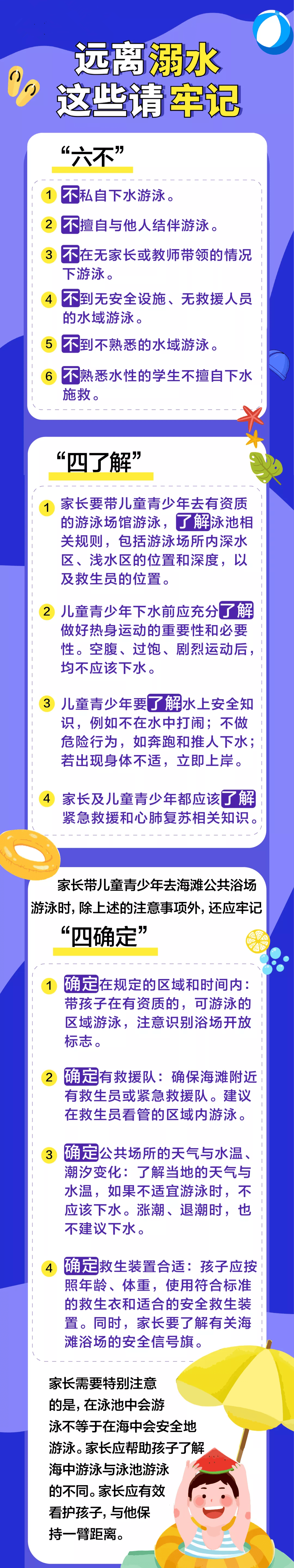 【安全宣传】谨防溺水,安全相伴—东大洋幼儿园防溺水安全教育宣传