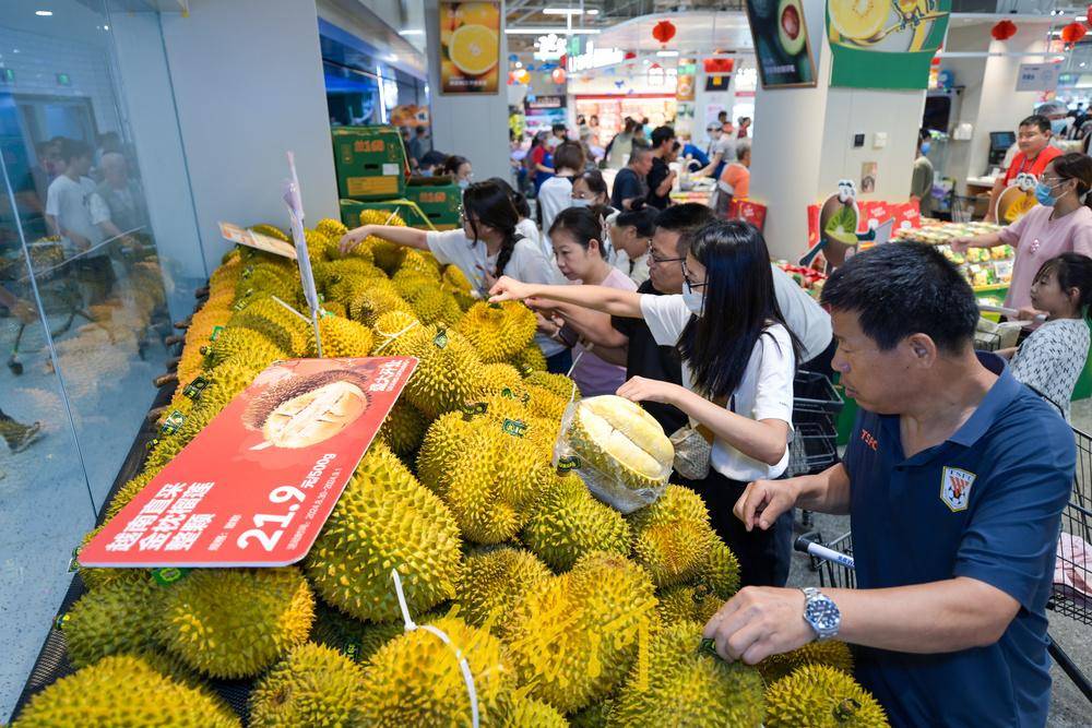 盒马鲜生 现场图片