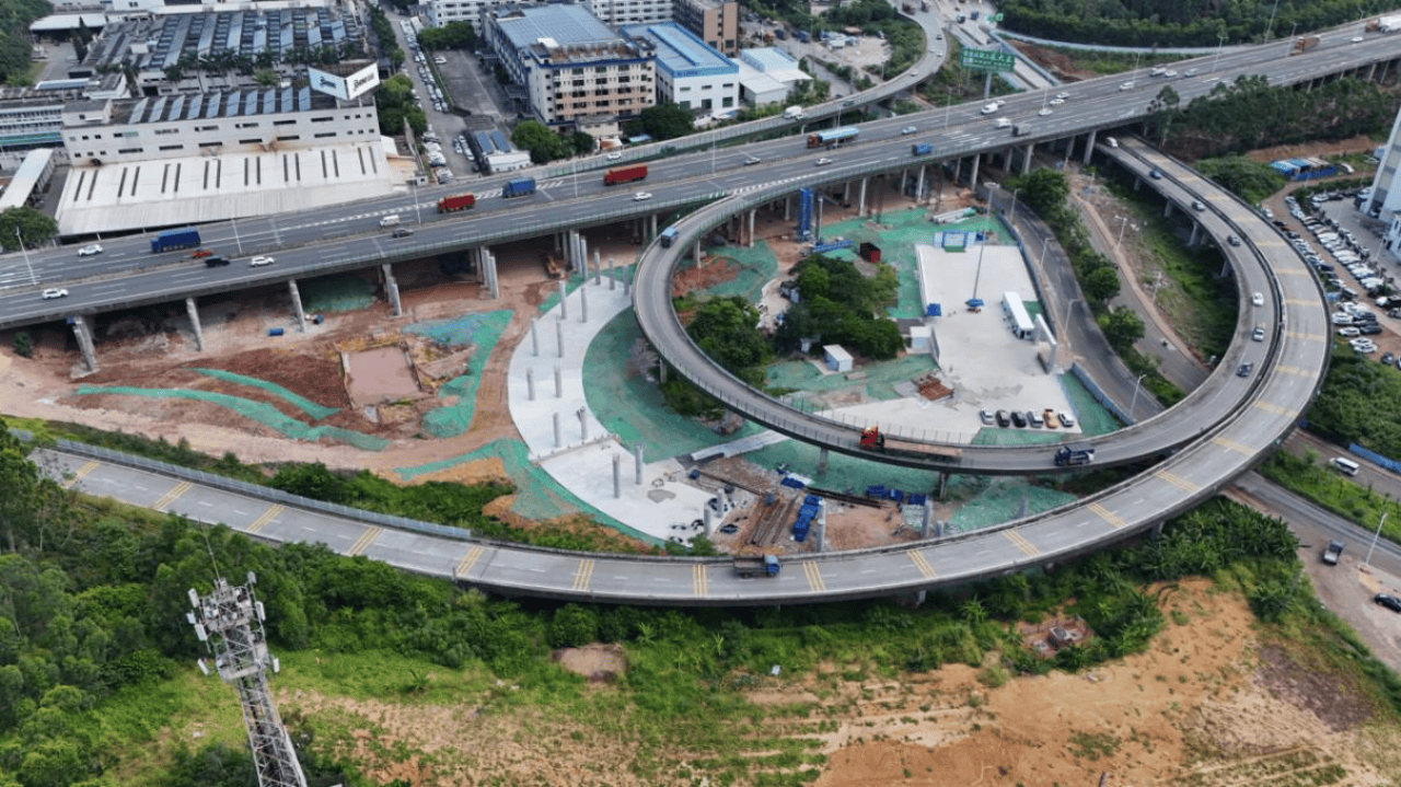 最新进展!g1523甬莞高速莞樟路互通开始封闭施工