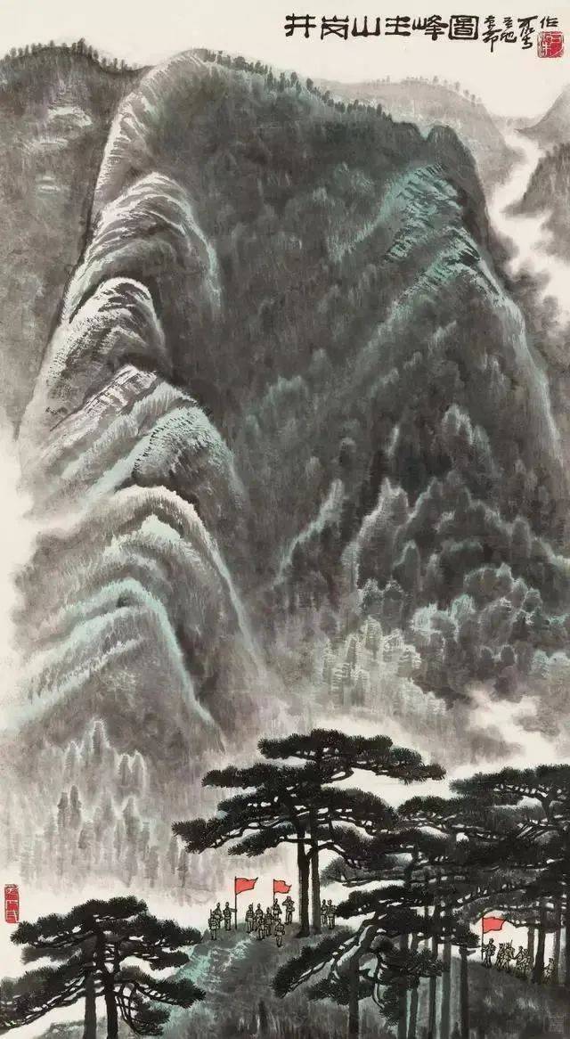 李可染晚年的山水画,雄浑博大,厚重崇高的视觉感受