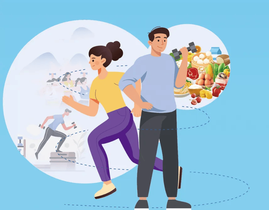 食要三减,体要三健,向美好生活出发——2024年全民健康生活方式宣传月