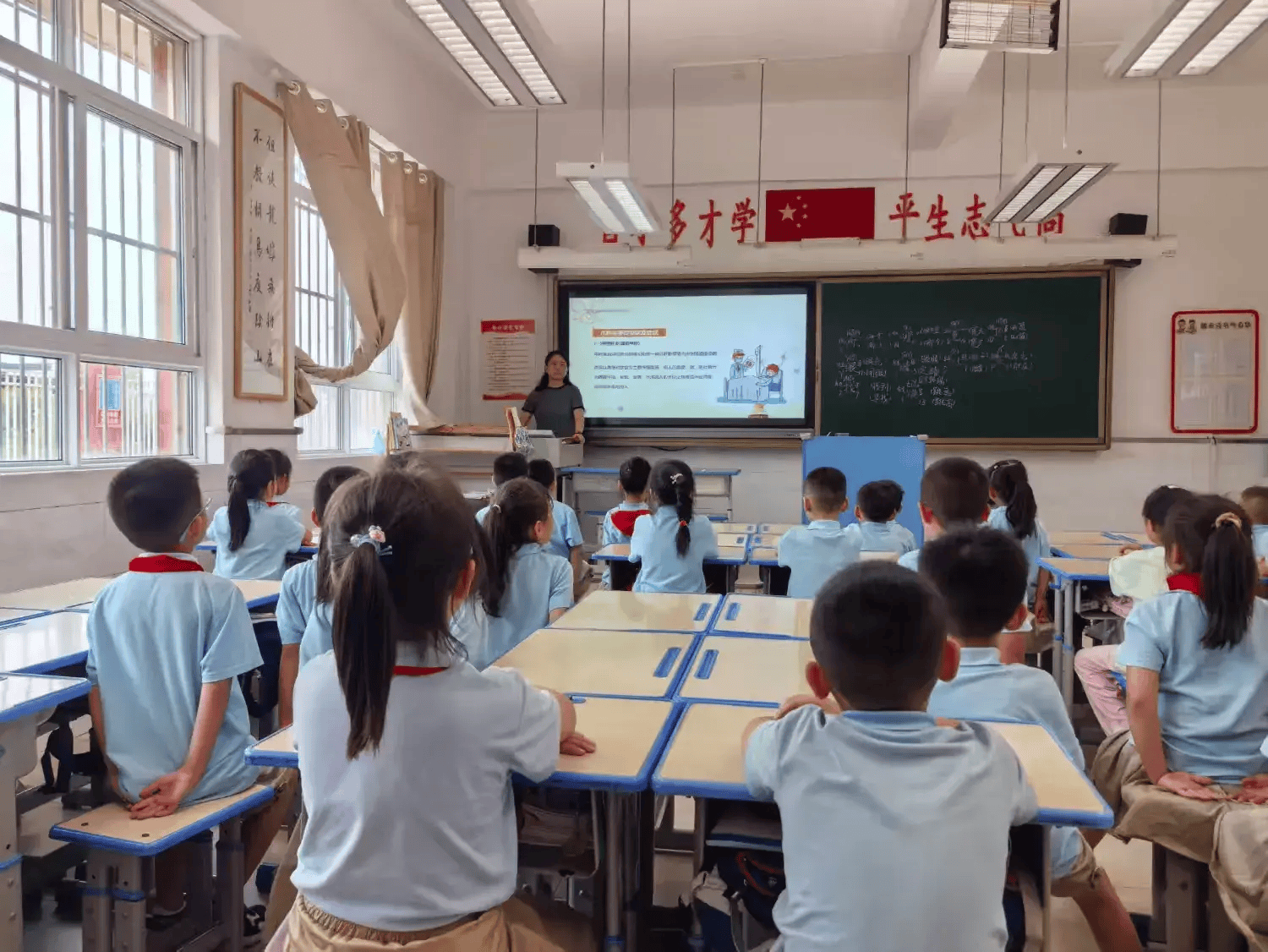 —灞桥区东城第六小学开展秋季传染病预防知识