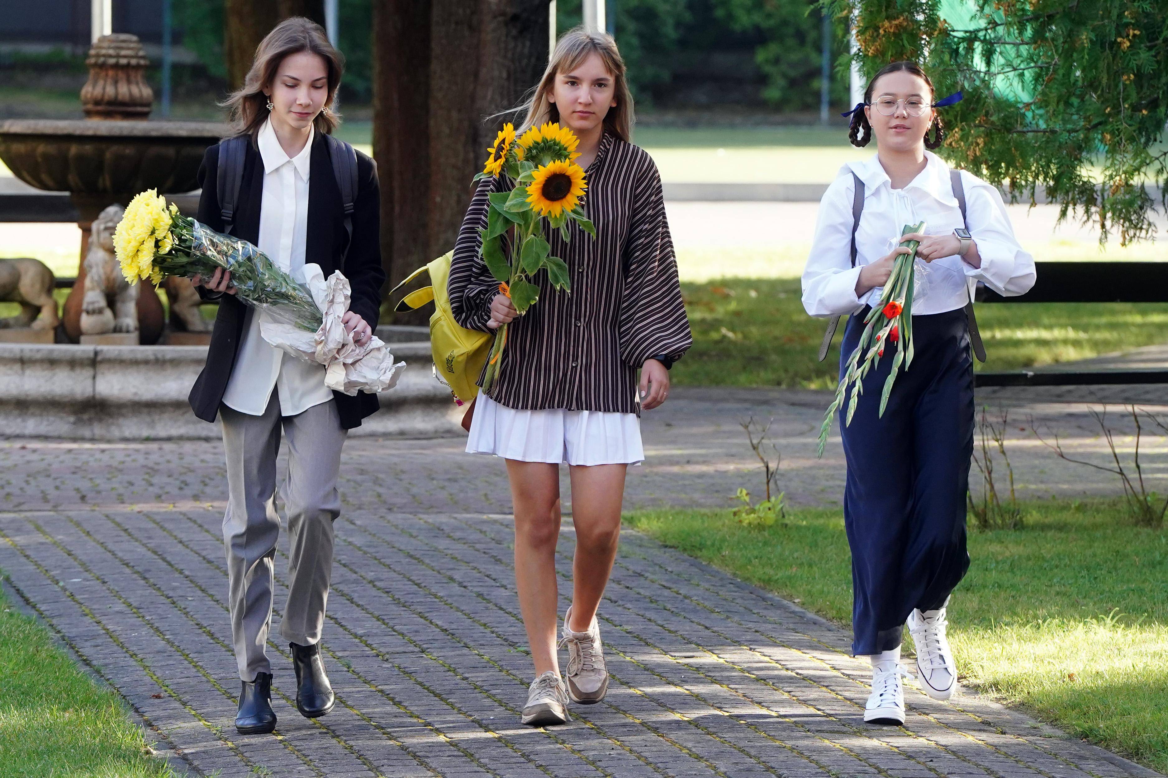 拉脱维亚:新学年开学第一天