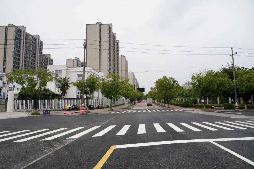 桐文明 共美好丨焕新!桐乡这个路口改造完工