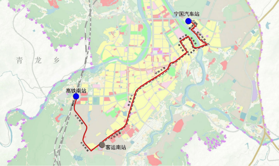 正在公示!这些公交车将经过"宁国南站"