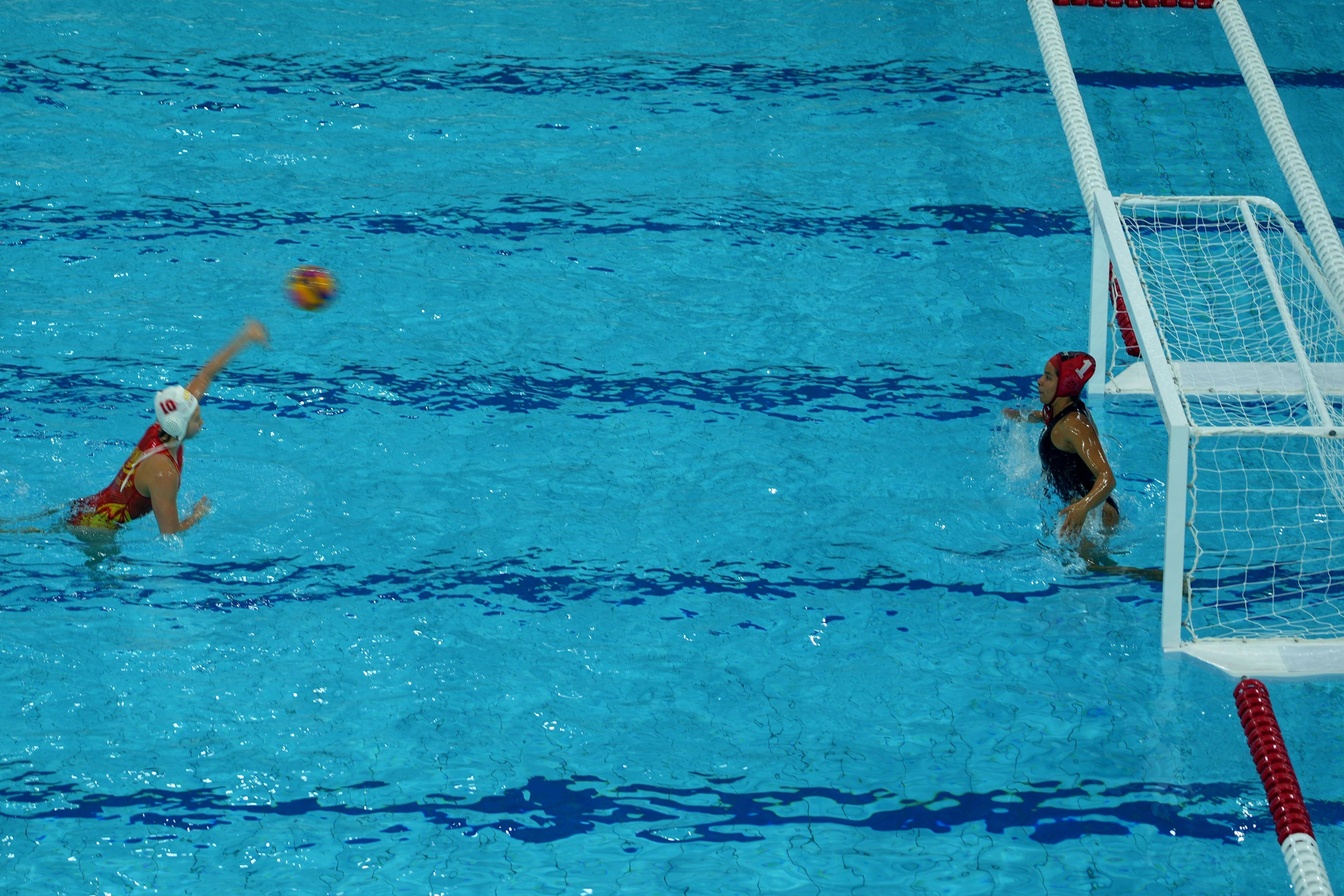 首次3馆齐开u18女子水球世锦赛成都开赛