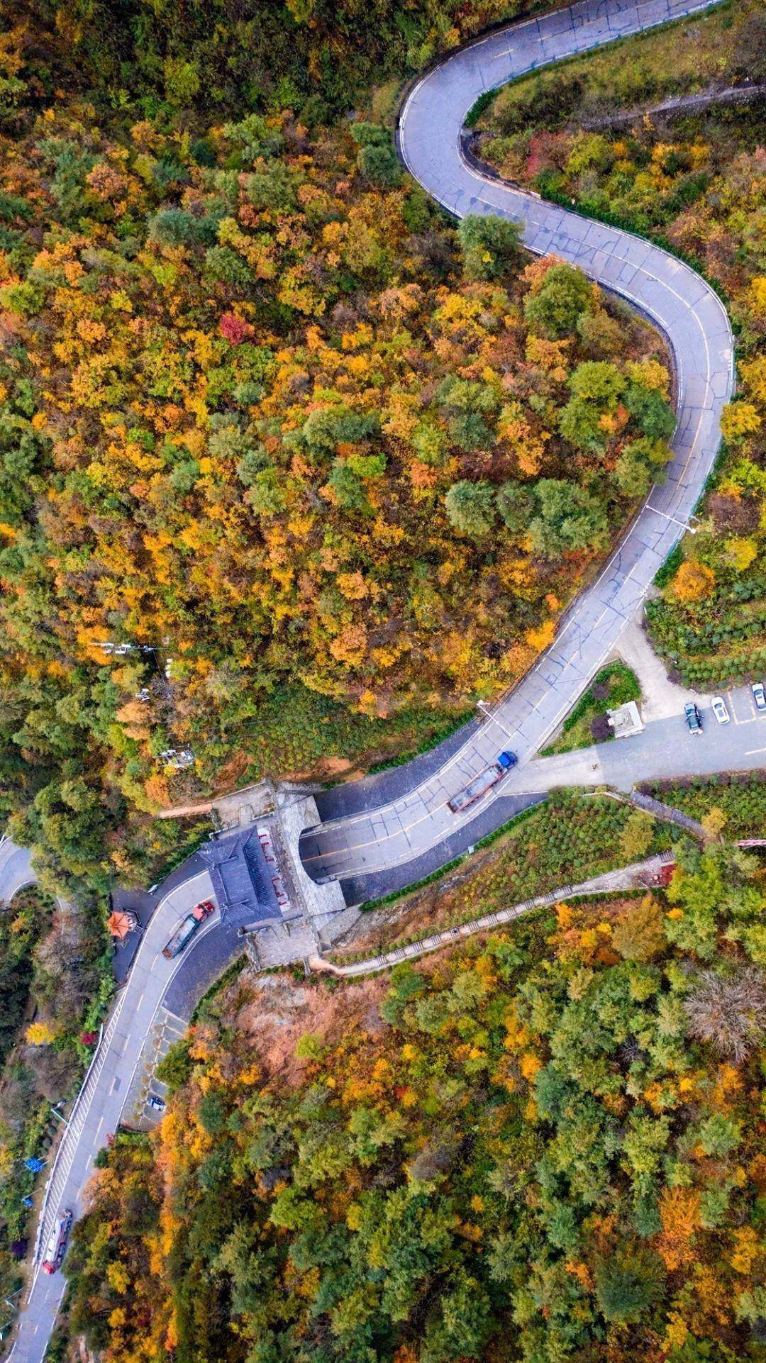 秦岭最美县城图片