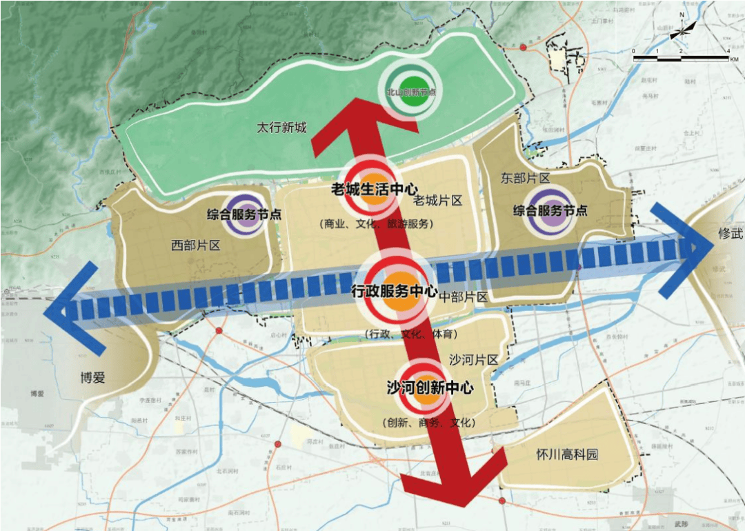 焦作市中心城区最新专项规划