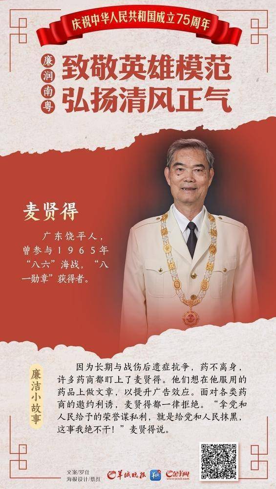 海报|致敬英雄模范 弘扬清风正气
