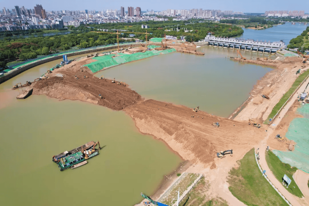 河道围堰施工