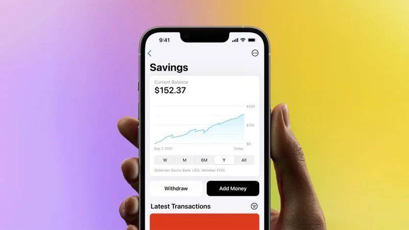 苹果Apple Card储蓄账户年利率下调至4.10%