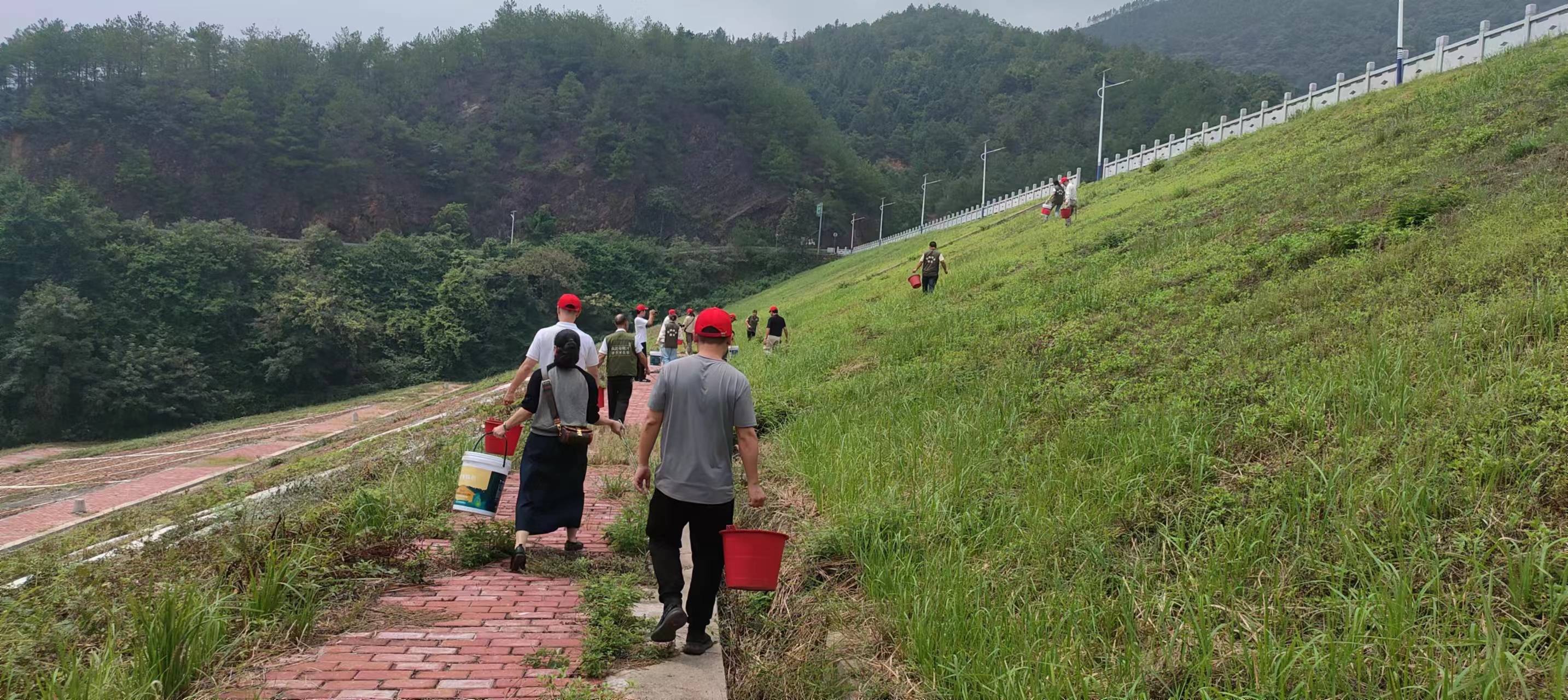 今日永州讯(通讯员 胡诗惠 郑志伟 侯玲芳)"这是新田母亲河的上游