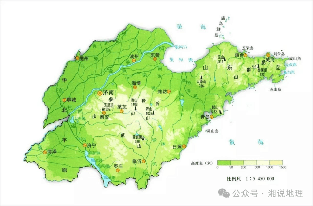 山东沂蒙山地图图片