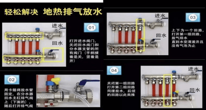 水暖空调怎么放气图片图片