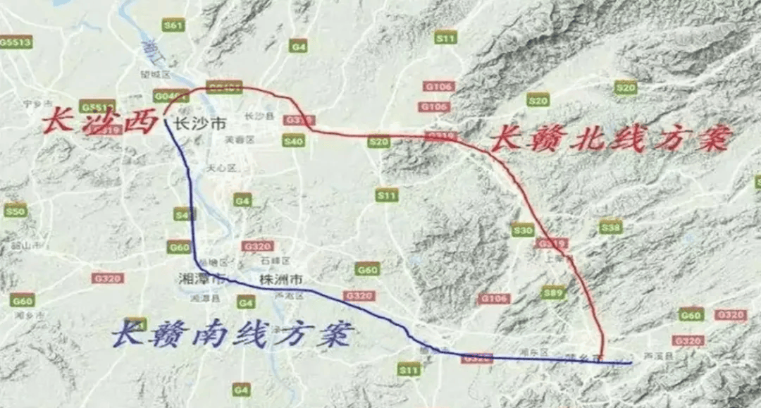 吉安高铁规划线路图图片