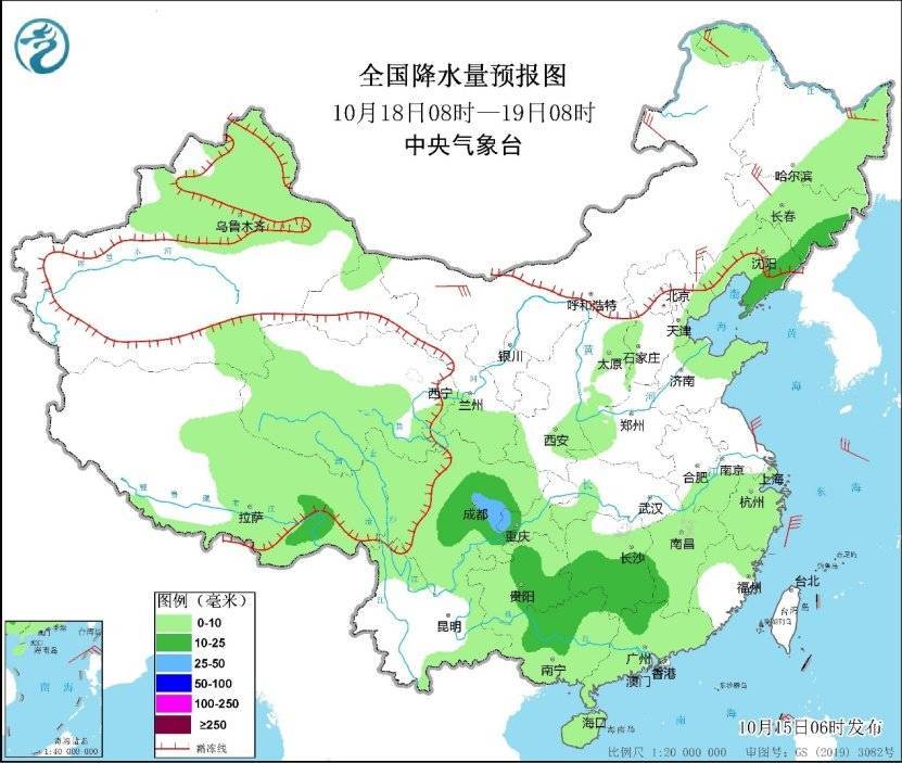 东北地区气温继续走低 未来十天中东部降水多冷空气活动频繁