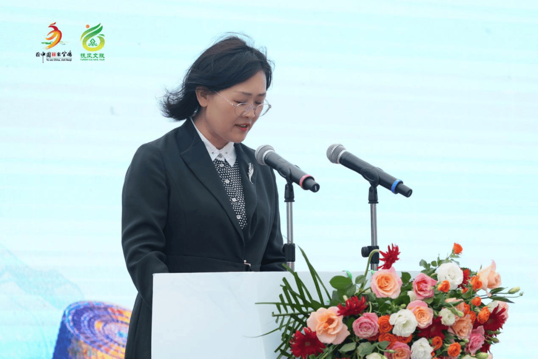 邳州市人民政府副市长张汉荣,徐州市文旅局三级调研员孙茂启,宝鸡市