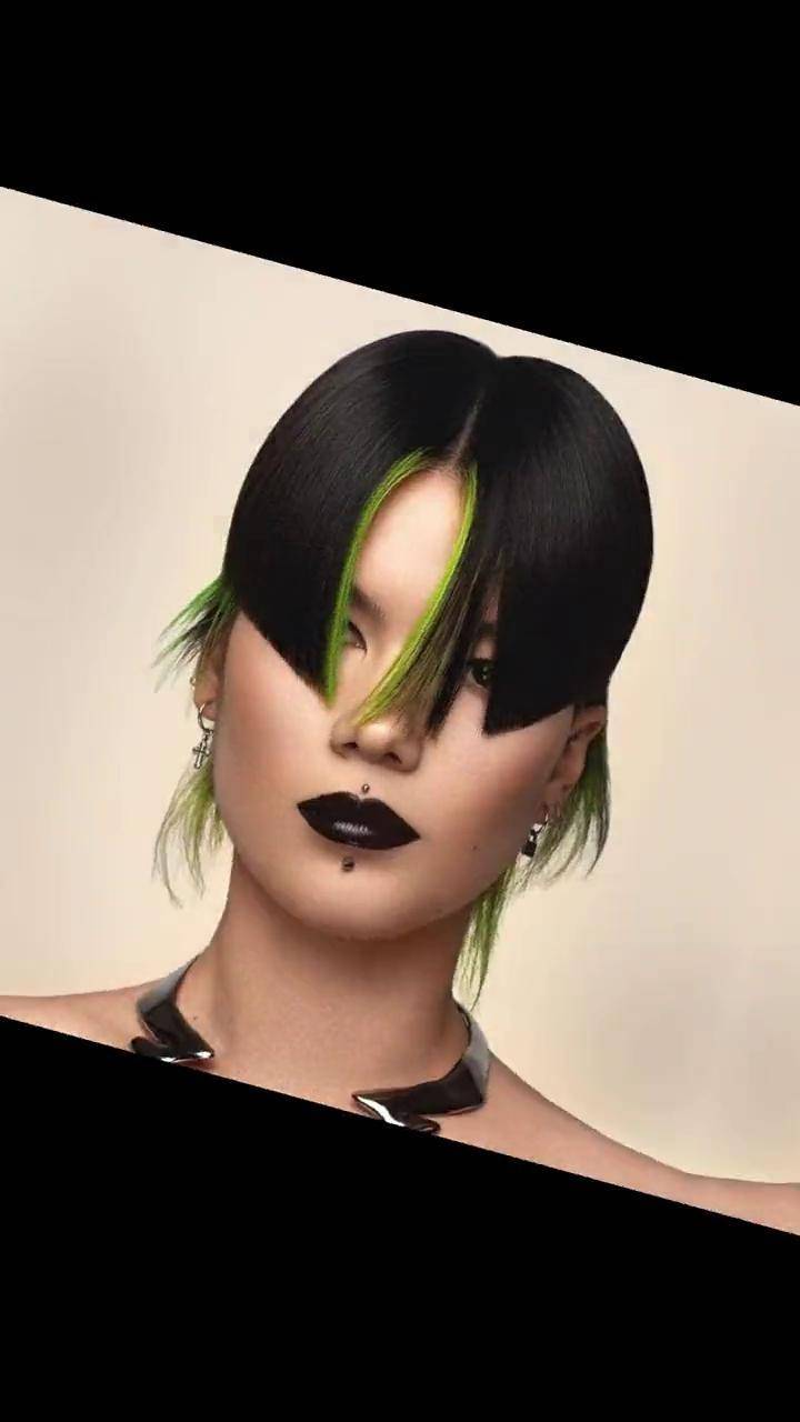 发型艺术分享高级感艺术发型发型雕刻