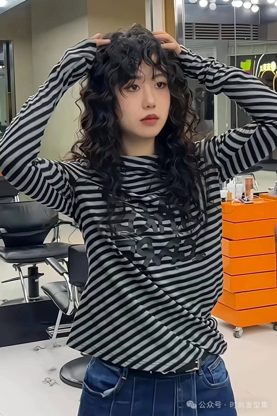 发型_气质_卷发