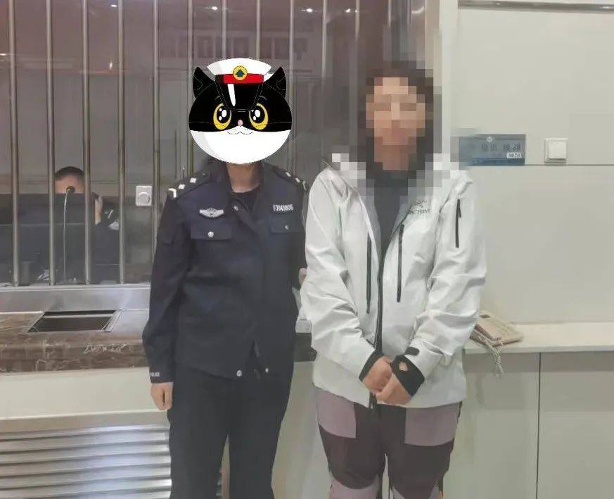 女子诈骗被抓图片