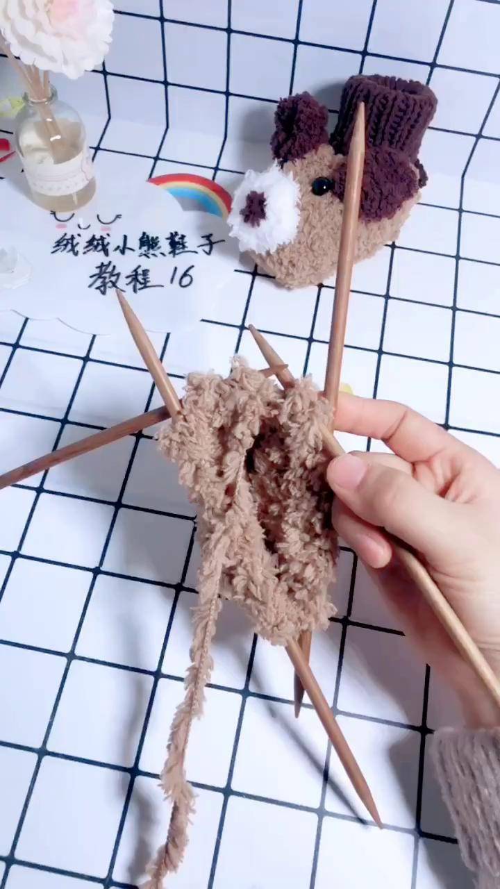 袜子小熊制作教程图片