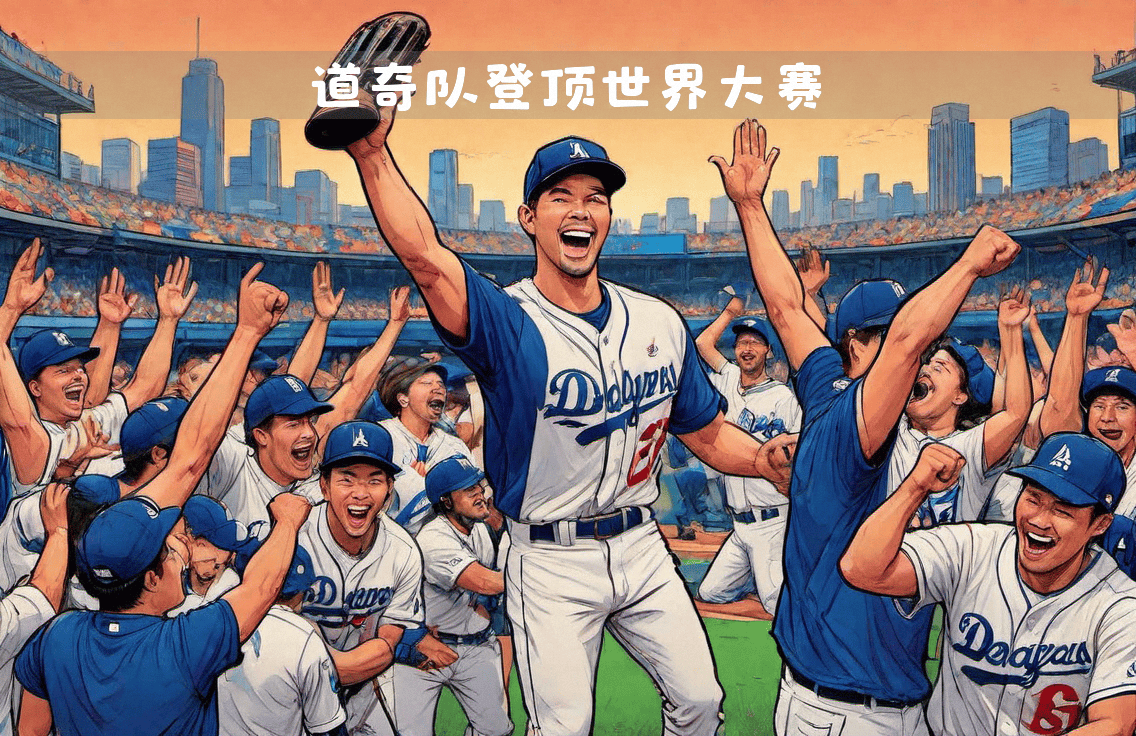 mlb道奇队成员图片