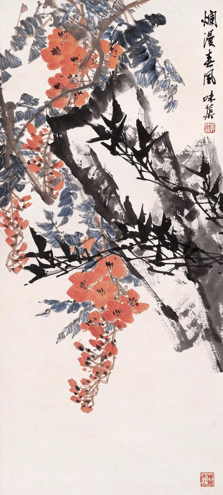 这小写意花鸟,浓浓的生活情趣