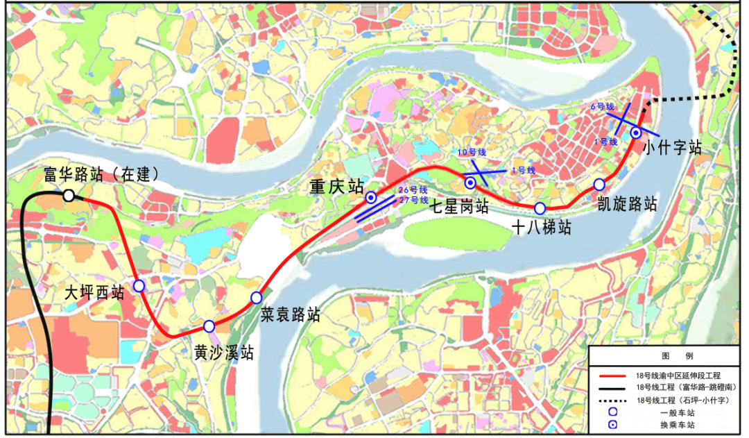 重庆四号线西延伸段图片