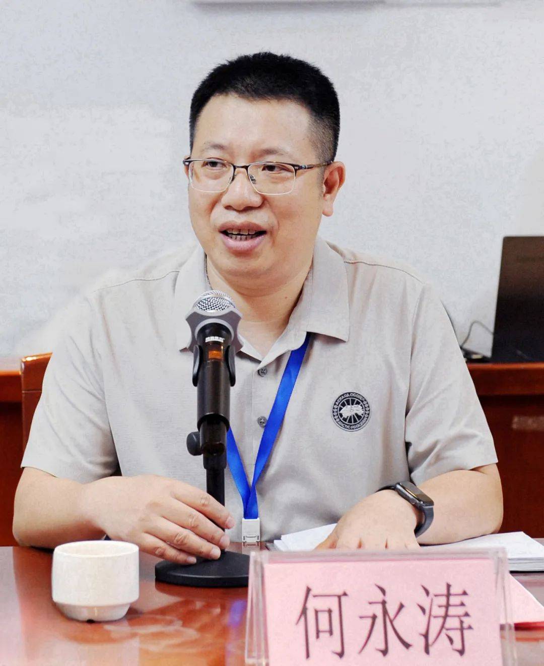 伦教医院院长何永涛致辞表示,伦教分中心的成立是伦教健共体积极响应