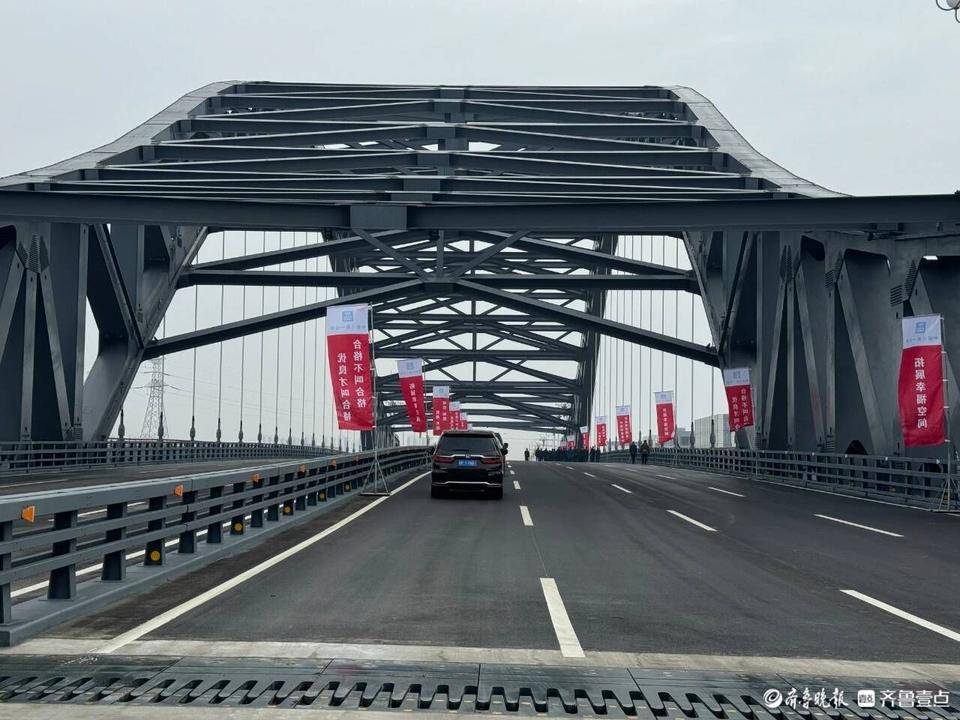 —聊城开发区黑龙江路跨徒骇河大桥正式通车