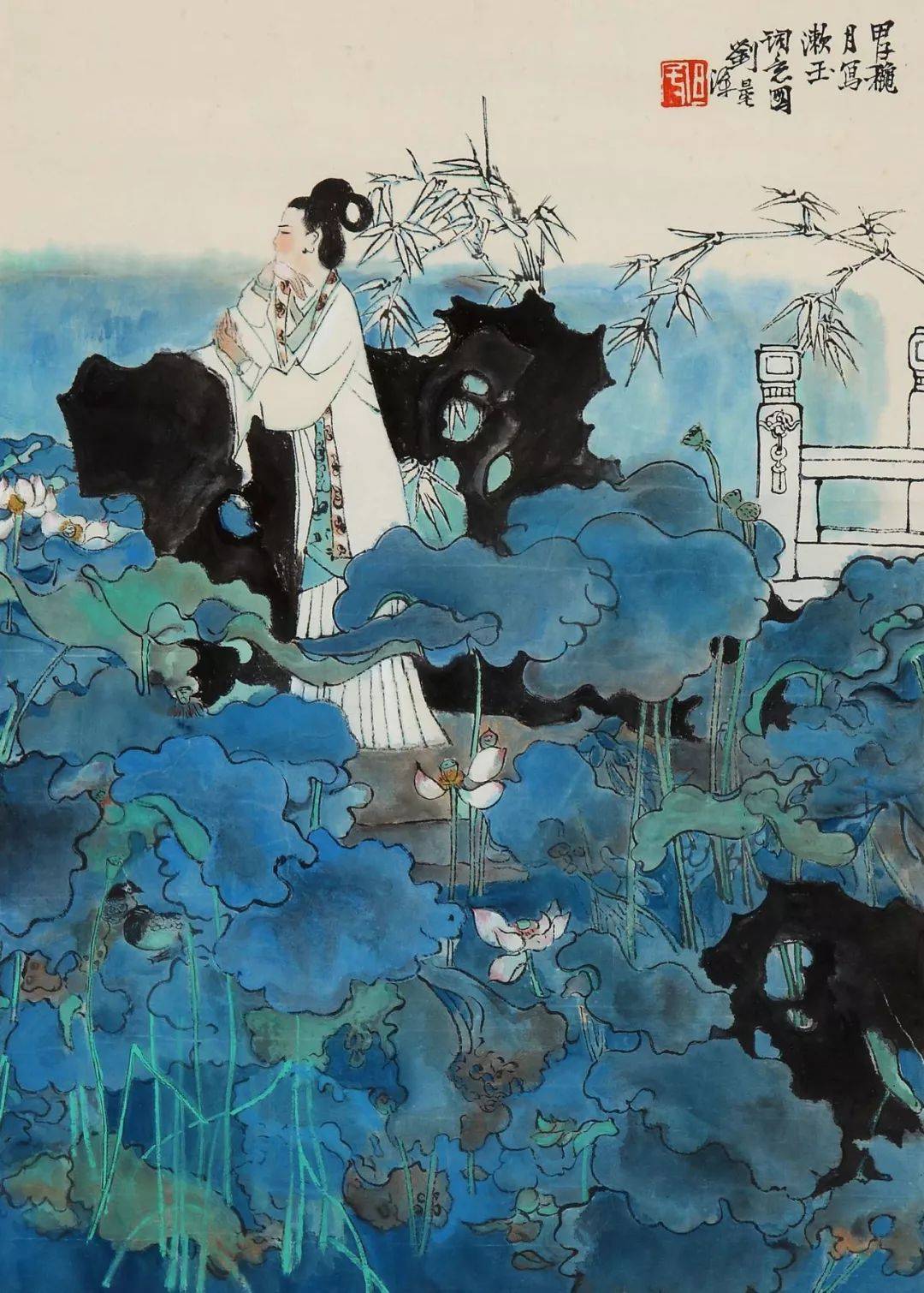 一位创作"小人书"的"大画家"(120幅)_刘旦宅_连环画_国画