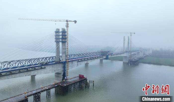 这样也行？（淮河特大桥施工演示）淮河特大桥在哪儿，淮河最大跨度铁路桥主跨合龙，乡村迷情，thecellosong，