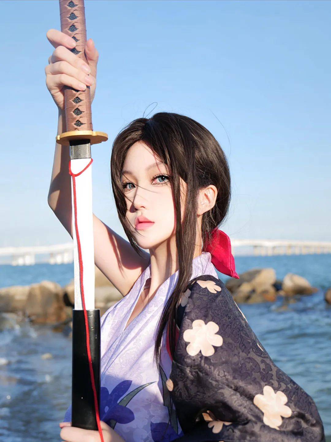 海贼王和之国罗宾cos,绝美颜值,这还原度是真的爱了