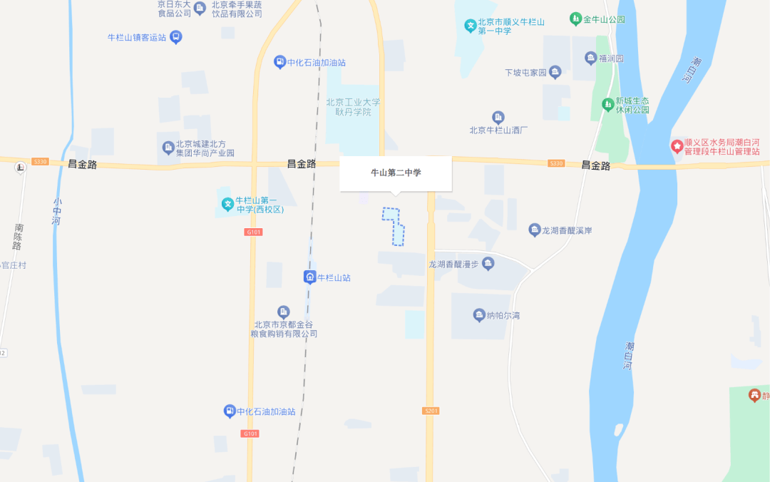 牛栏山镇地图图片