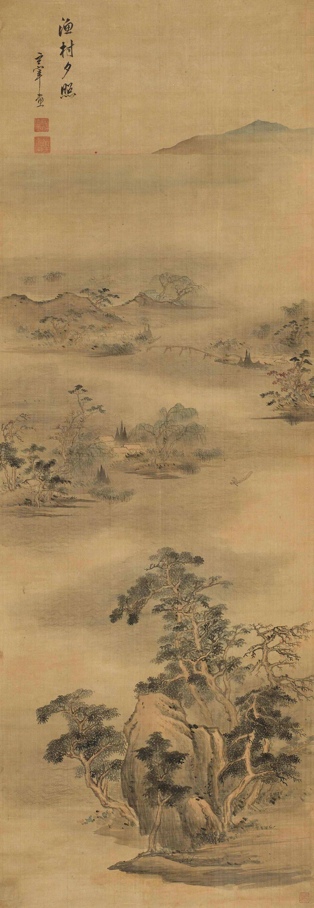 董其昌高清山水48幅